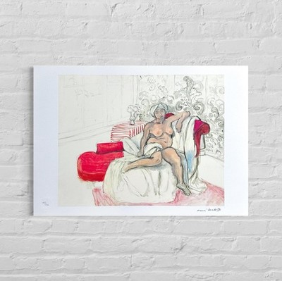 Henri Matisse Chaise Longue Lithograph on Arches 300gsm 16.5x23in (42x59 cm)