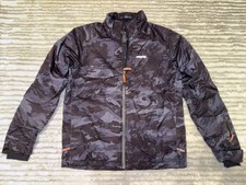 Boys XXL 16-18 Patagonia H2No Insulated Black Blue Camo Jacket read 