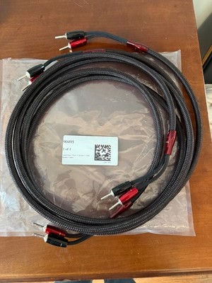 Audioquest Type 9 speaker cables 8 feet long pair 