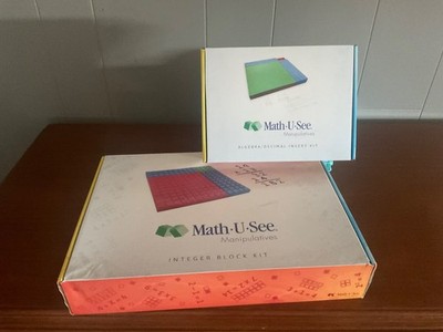 Math U See Manipulatives integer/algebra/decimal kit new