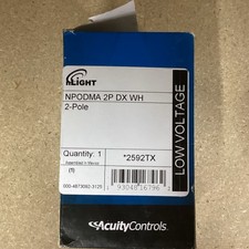 NPODMA 2P DX WH 2-Pole  *2592TX