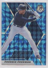 2021 Panini Mosaic Reactive Blue Mosaic Prizm Freddie Freeman #53 uk2