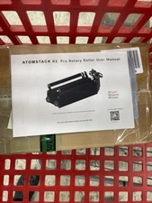 ATOMSTACK R3 Pro Roller Aluminum Y-Axis Rotary Engraving Module - Black