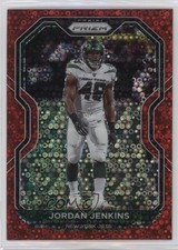 2020 Panini Prizm No Huddle Red Prizm 4/50 Jordan Jenkins #33 04ys
