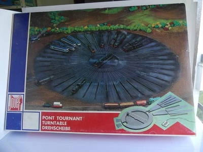 1023 JOUEF FRANCE HO PONT TOURNANT PLAQUE TOURNANTE ELECTRIQUE (NEUF) - Photo 1/4