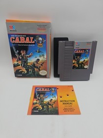 Cabal (Nintendo Entertainment System, 1990) NES CIB!