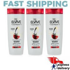 Image of 3X L'Oreal Paris Elvive Total Repair 5 Repairing Shampoo 400 ml