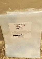 Stoney Creek Dyed Fabrics Clear Sky DF012- 28 Ct Fabric  19 x 24  Stitch