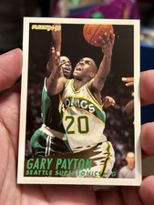1994-95 Fleer Gary Payton #215 Base Card Supersonics