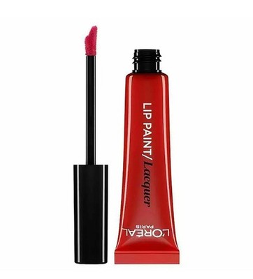 5 x L'Oreal Infallible Lip Paint Liquid Lipstick 105 Red Fiction (Hot Red)