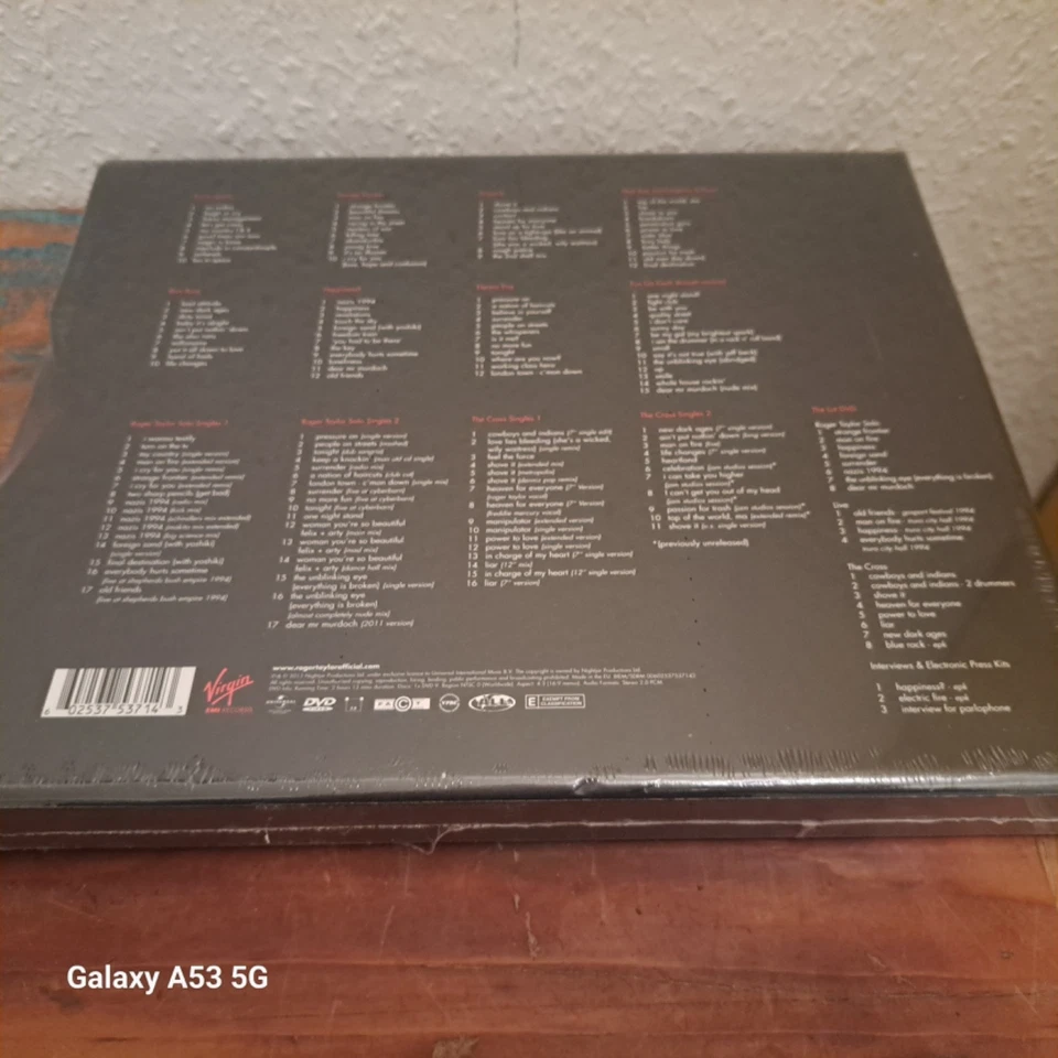 Roger Taylor-The Lot, Limited Edition Box-Set, 12 CD + DVD - Bild 2 von 2