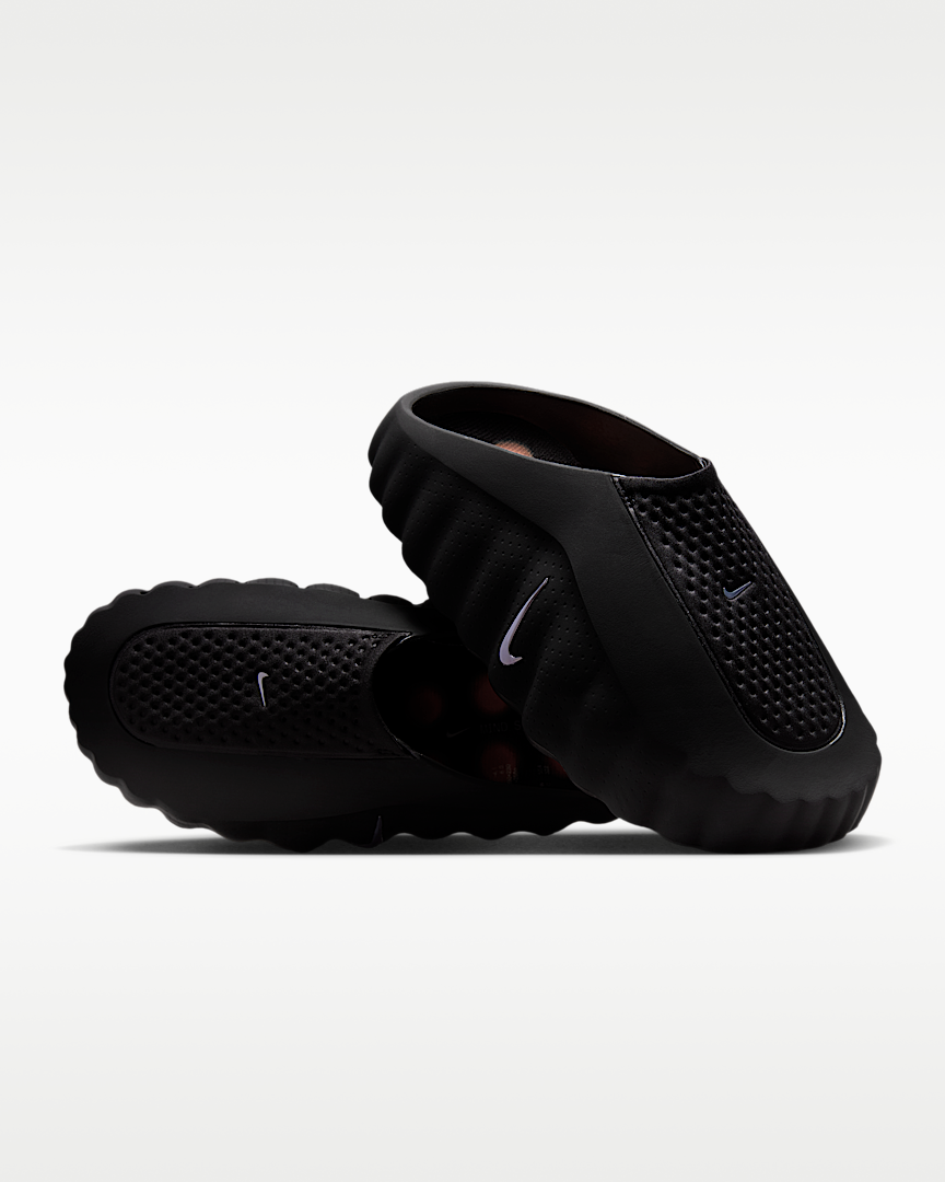 Nike Calm Slide Black Comfort Massage Footbed Lightweiht Slip On
