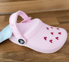 Disney Parks - Pink Crocs Clog Zip Pouch Bag Charm Carabiner Keychain NEW