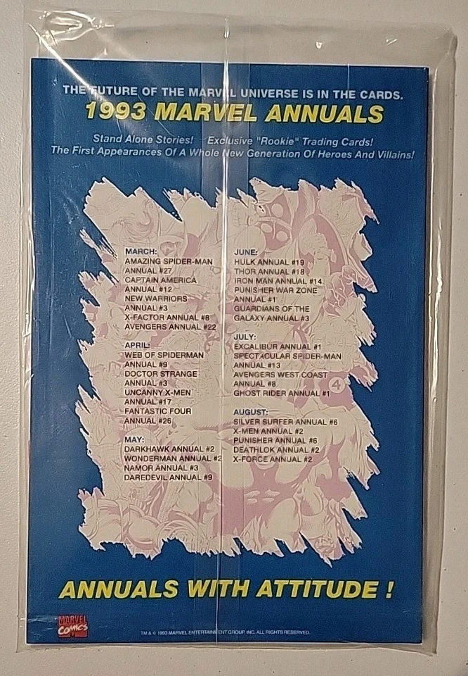 Wizard The Guide to Comics #20 Sealed w/Promo cards April 1993 (Sticker On Bag) - Image 2 of 3