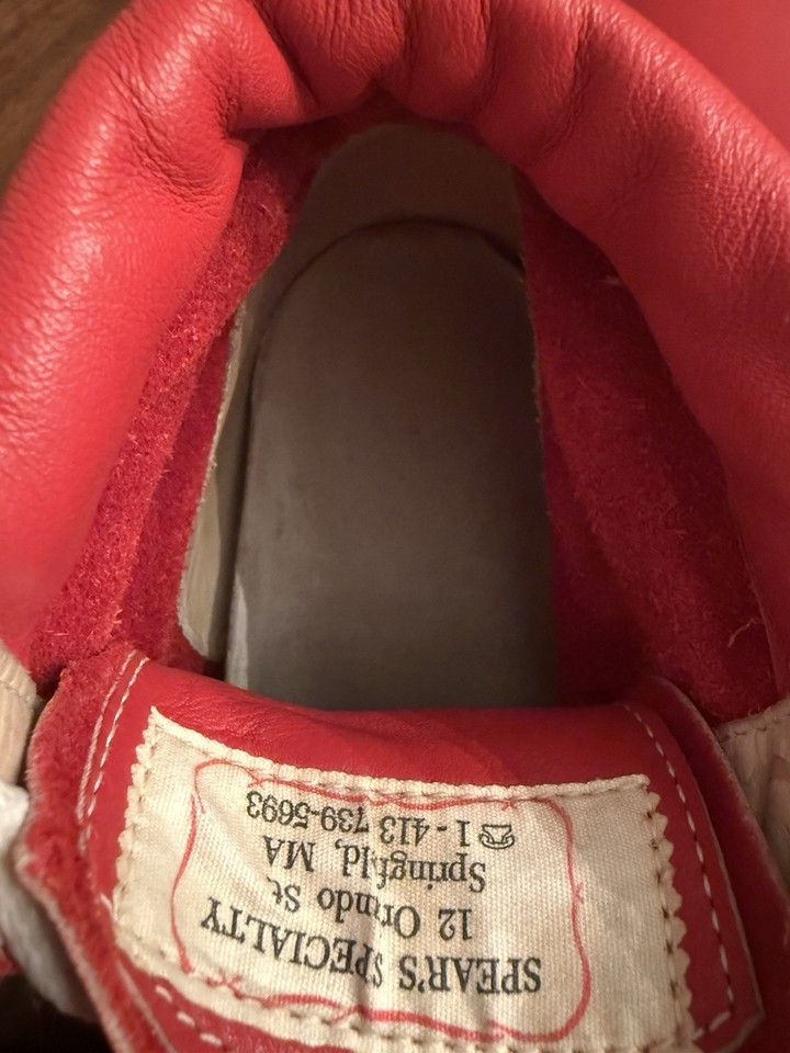 Vintage Professional Clown Shoes - Spear’s Specialty 16” Leather Vibram ...