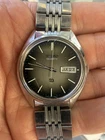 VINTAGE SEIKO 4336-8089 PARTS REPAIR SUNBURST HOMBRE DIAL STAINLESS STEEL 36mm