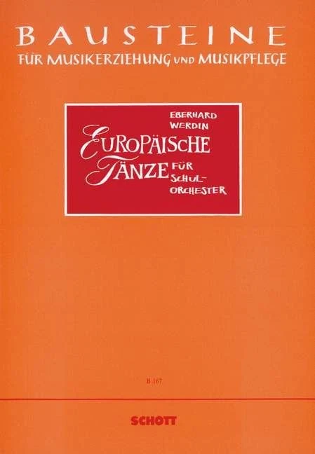 European Dance Eberhard Werdin Score School Orchestra: 2 Flutes , Strings, Guita - Image 3 of 3