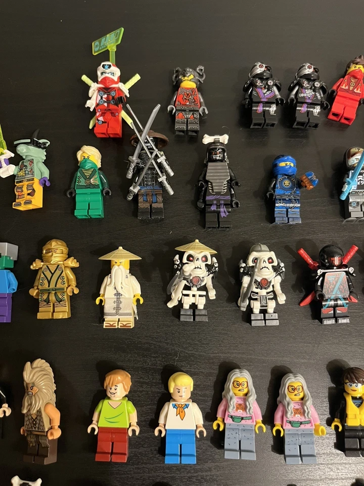 50+ LEGO mini figure lot- Ninjago, TMNT, POTC, Scooby Doo, miscellaneous  - Image 2 of 4