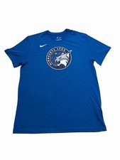 Nike Men's Minnesota Lynx Essential Logo T-Shirt Blue 363277-415 Size XL