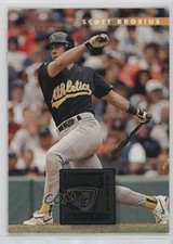1996 Donruss Scott Brosius #218 1f38