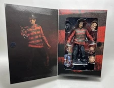 NECA Freddy Krueger Horror Action Figure Collectible Halloween Toy Gift
