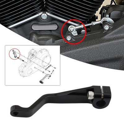Gear Shift Shifter Arm Rod Lever Fit For Harley Softail Low Rider 2018-24 Black