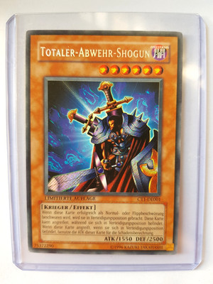 Totaler-Abwehr-Shogun CT1-DE001 Secret-Rare YU-GI-OH Karte LP
