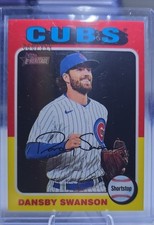2024 Topps Heritage - Dansby Swanson #457 Chrome 060/999
