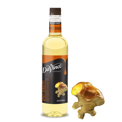 Spicy Ginger Syrup, 25.4 Fluid Ounces (Pack of 1)
