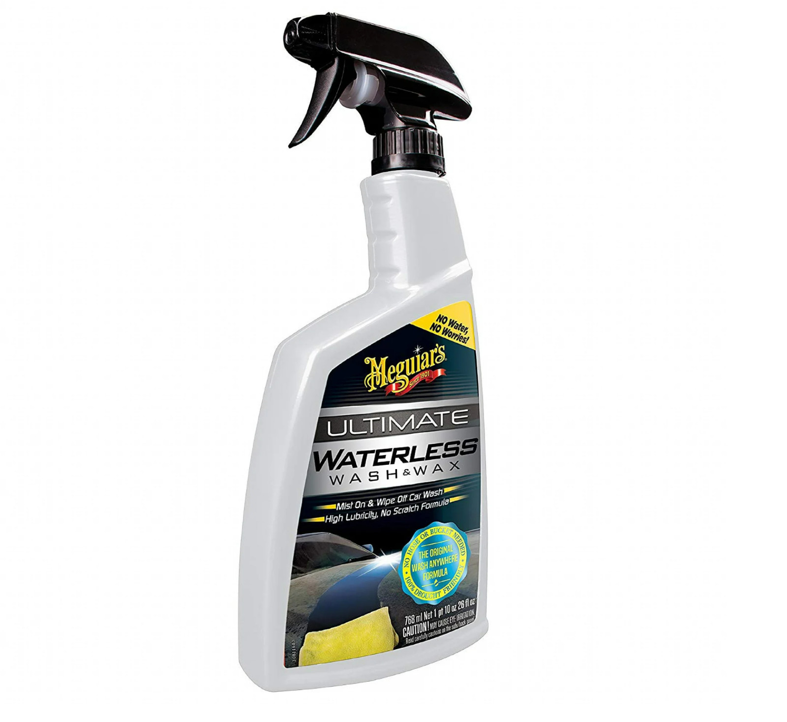Meguiar's Ultimate Waterless Wash & Wax Spray, G3626, 26 oz