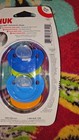 NUK Orthodontic 2 pack Pacifiers 6-18 Months Silicone Orange Green Handles 2017 — photo 5
