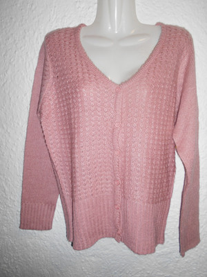 Damen Strickjacke emo.i Gr. M rosa
