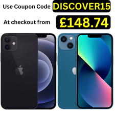 Apple iPhone 13 Mini/12 Mini 64GB/ 128GB Unlocked Smartphone All Colors A++