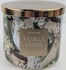 Goose Creek Vanilla Sands 3-Wick 14.5oz. Jar Candle