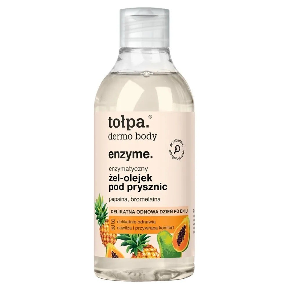 Tolpa Dermo Body Enzymatic Shower Gel-Oil 300ml Hydrating Exfoliating Care