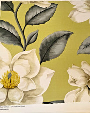 SANDERSON SONS 4 FABRIC Samples Grandiflora Amazing Quality England