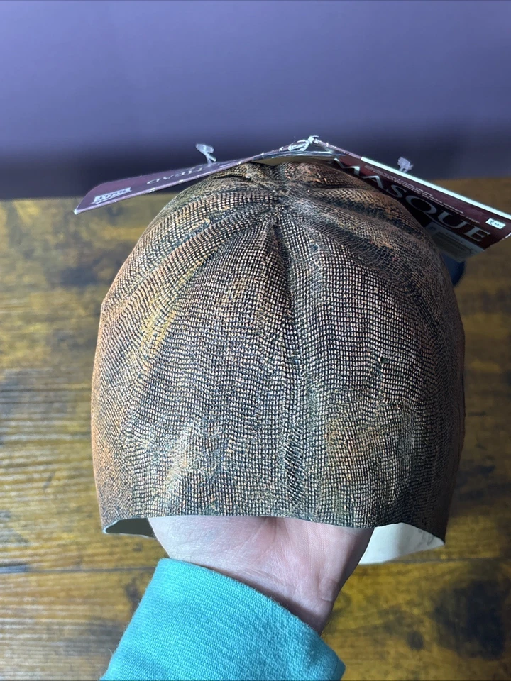 Pumpkin Head Mask Evil Scary Fancy Dress Up Halloween Adult Costume Accessory - Image 4 of 4