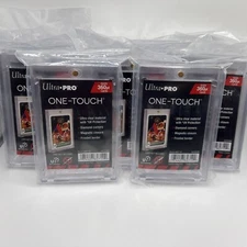 Ultra Pro One-Touch Thick Card 360pt Point Magnetic Card Holder, lot of 10 total