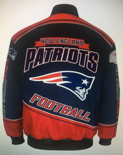 New England PATRIOTS Men's ENFORCER Cotton Twill Jacket by G-III - NFL Licensed - Bild 6 von 9