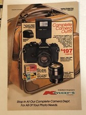 1983 Kodak Camera Vintage Print Ad Advertisement pa31