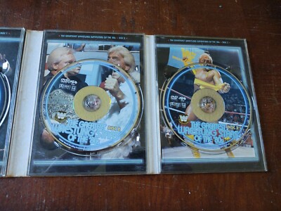 WWE WWF Greatest Stars of the 80s Wrestling 3 Disc DVD Set Hulk