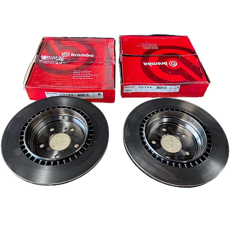 Rear Brembo Disc Brake Rotors For Mercedes-Benz S600, S55 AMG, CL55 AMG; 315mm - Image 4 of 4