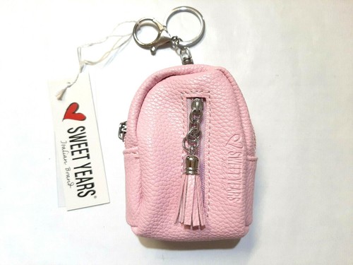 PORTACHIAVI DONNA RAGAZZA ZAINETTO ROSA SWEET YEARS SCATOLA CUORE NUOVO |  eBay