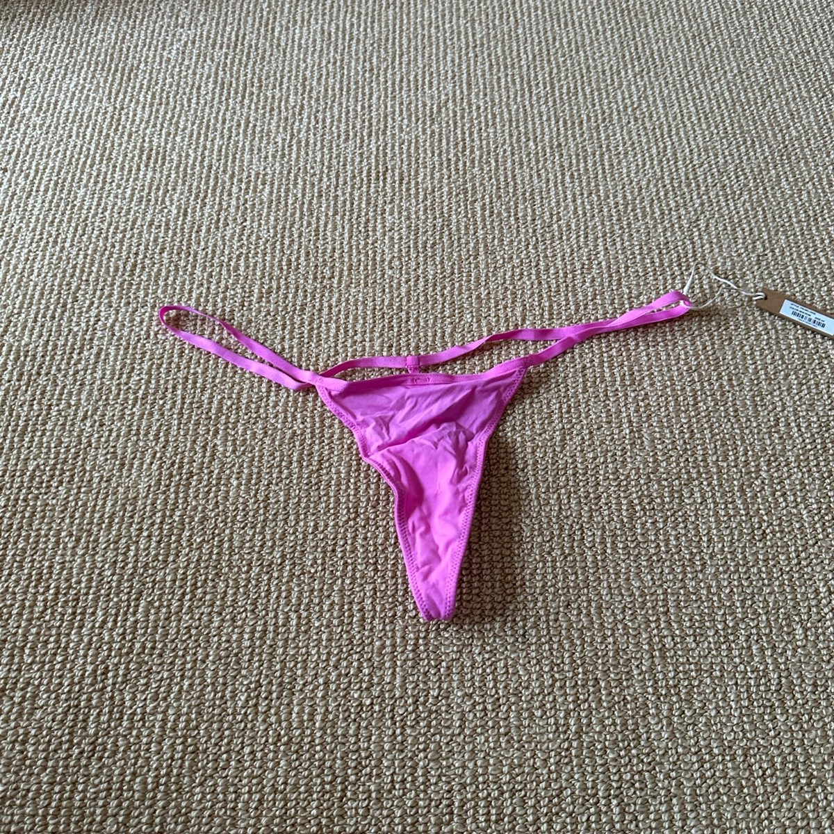 Kim Kardashian Skims Neon Orchid Fits Everybody Micro Thong