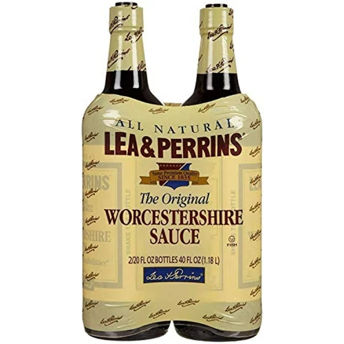 Lea & Perrins Worcestershire Sauce All Natural Kosher - Pack of 2 Bottles -