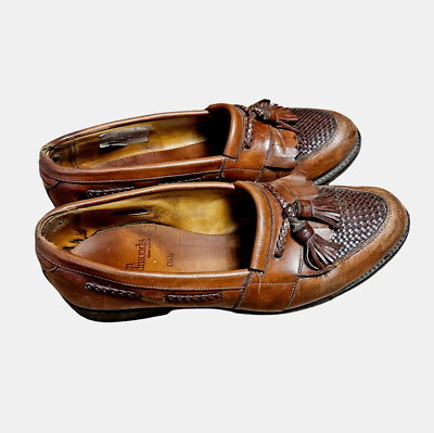 Allen Edmonds Cody Loafer Mens Brown Leather Tassel Kiltie  display picture 3