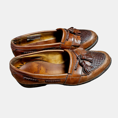 Allen Edmonds Cody Loafer Mens Brown Leather Tassel Kiltie  display picture 1