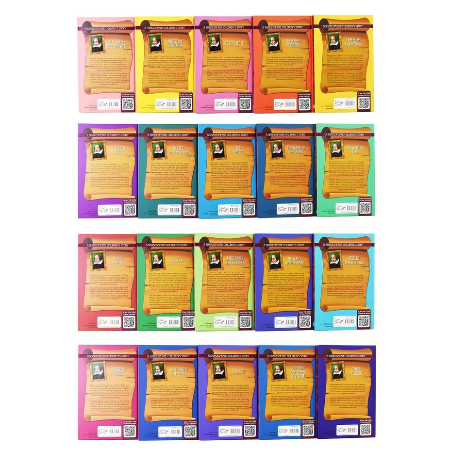 Shakespeare 20 Books Children Collection Box Set By Macaw Book - Hardback - Image 3 of 4