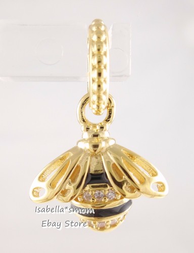 Yellow GOLD Plated PENDANT Charm 