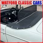 MGB Roadster 1/2 Tonneau cover - Hood Cover -  ALL years  BLACK / WHITE